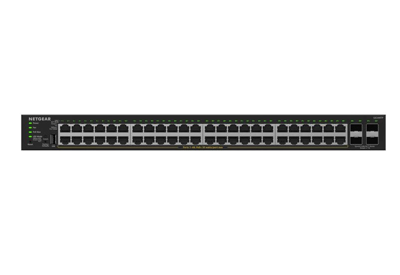 EAN 0606449175974 - NETGEAR GS348TPv2 Gestionado L2/L3 Gigabit Ethernet (10/100/1000) Energía sobre Ethernet (PoE) 1U Negro imagen 2