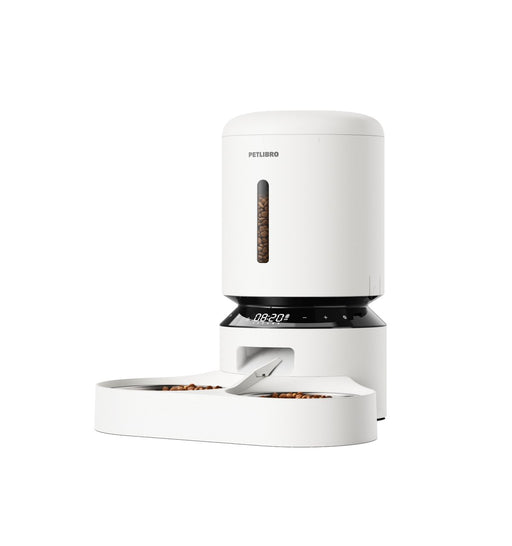 EAN 0619988626685 - Petlibro Granary Dual Feeder 5l comedero y bebedero para perro y gato Blanco Comedero automático para mas imagen 1