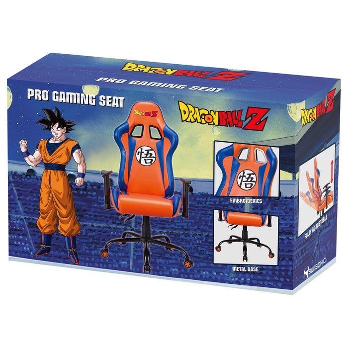 EAN 3701221701727 - Subsonic DBZ Silla para videojuegos de PC Asiento acolchado tapizado Gris, Naranja imagen 11
