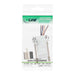EAN 4043718092093 - InLine 68889L cambiador de género para cable Gris imagen 3