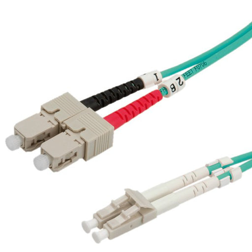 EAN 7611990188475 - ROLINE 5m LC/SC Cable de fibra óptica e InfiniBand Gris, Turquesa imagen 1