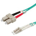EAN 7611990188475 - ROLINE 5m LC/SC Cable de fibra óptica e InfiniBand Gris, Turquesa imagen 1