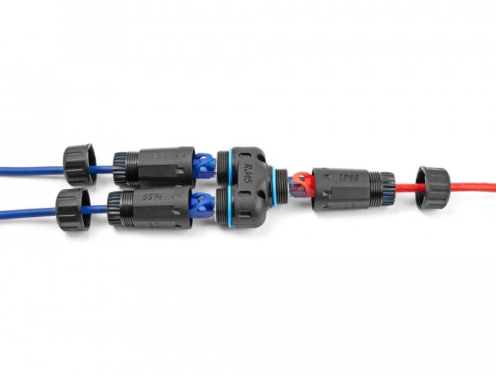 EAN 4043619868087 - DeLOCK 86808 conector 1 x RJ45/2 x RJ45 Negro, Azul imagen 5