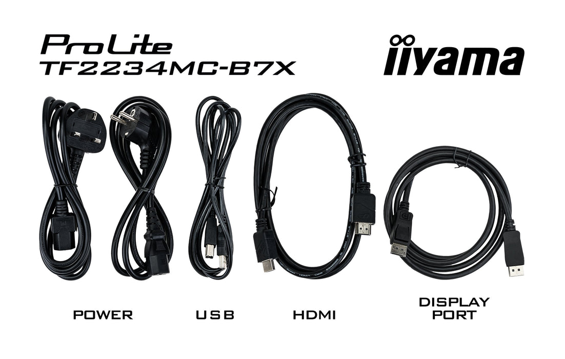 EAN 4948570118366 - iiyama ProLite TF2234MC-B7X pantalla para PC 54,6 cm (21.5") 1920 x 1080 Pixeles Full HD LED Pantalla tác imagen 11