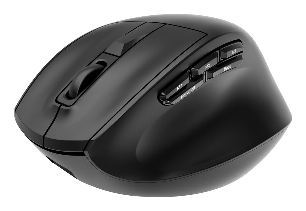EAN 8716309136914 - Gembird MUSW3-9B-01 ratón Oficina mano derecha RF Wireless + Bluetooth + USB Type-A Óptico 2400 DPI imagen 6