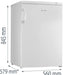 EAN 3838782407741 - Gorenje F492PW Congelador vertical Independiente 86 L Blanco imagen 5
