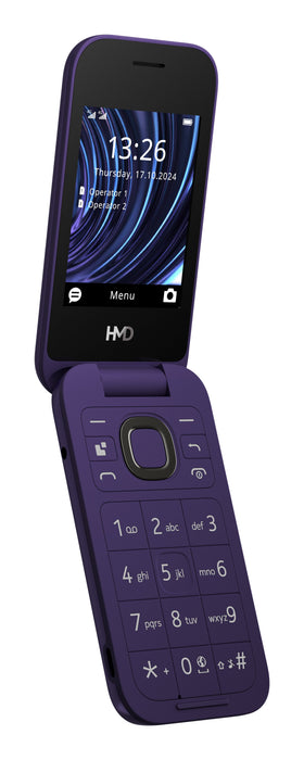 EAN 6438409102461 - HMD 2660 Flip 7,11 cm (2.8") 123 g Violeta Característica del teléfono imagen 1