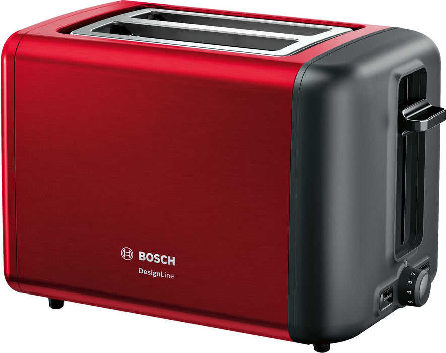 EAN 4242005188642 - Bosch TAT3P424 tostadora 2 rebanada(s) 970 W Negro, Rojo imagen 1