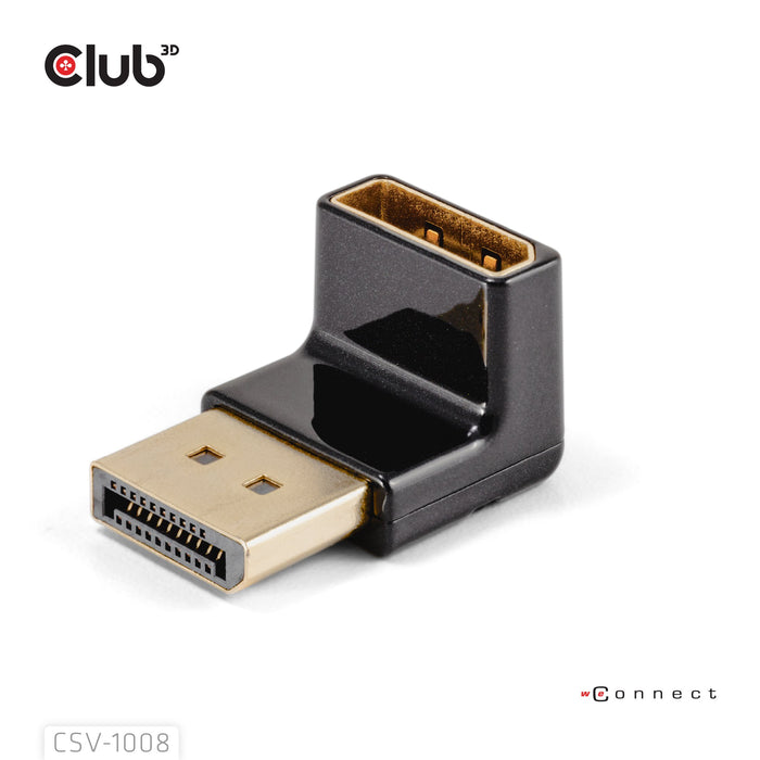 EAN 8719214473129 - CLUB3D CAC-1008 cambiador de género para cable DisplayPort Negro imagen 6