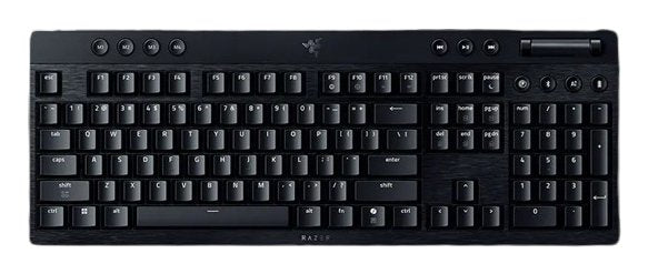 EAN 8887910072684 - Razer BlackWidow V4 Low-Profile HyperSpeed teclado Juego USB + Bluetooth QWERTY Negro imagen 1
