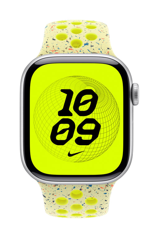 EAN 0195950647655 - Apple MGA94ZM/A Accesorios para dispositivos vestibles inteligentes Grupo de rock Amarillo Aluminio, Fluo imagen 1