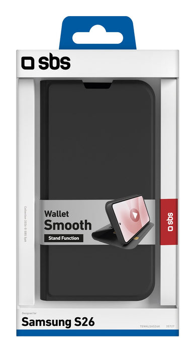 EAN 8018417535727 - SBS TEWALSAS26K funda para teléfono móvil Funda cartera Negro imagen 2