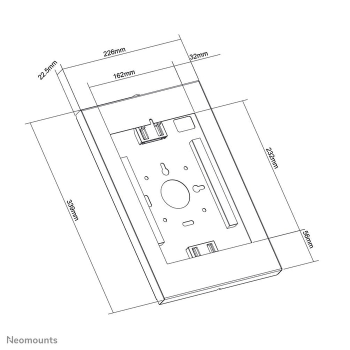 EAN 8717371449292 - Neomounts WL15-650WH1 soporte de seguridad para tabletas Blanco 27,9 cm (11") imagen 10