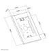 EAN 8717371449292 - Neomounts WL15-650WH1 soporte de seguridad para tabletas Blanco 27,9 cm (11") imagen 10