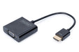 EAN 4016032368007 - Digitus DA-70461 adaptador de cable de vídeo VGA (D-Sub) Negro imagen 1