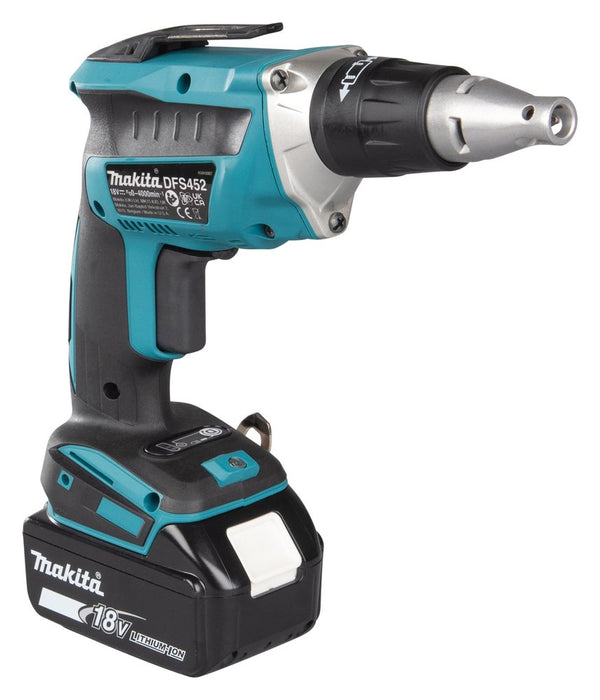 EAN 88381860161 - Makita DFS452TJX2 destornillador eléctrico y llave de impacto 4000 RPM Negro, Azul, Gris imagen 8