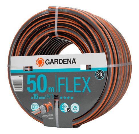 EAN 4078500001816 - Gardena 18049-26 manguera de jardín 50 m Negro, Naranja imagen 3