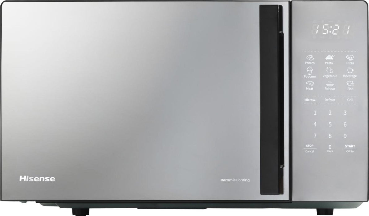 EAN 3838782679902 - Hisense 742039 microondas Plata Microondas con grill Encimera 20 L 700 W imagen 1