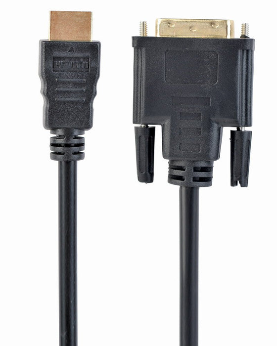 EAN 8716309080347 - Gembird CC-HDMI-DVI-0.5M adaptador de cable de vídeo 0,5 m Negro imagen 1