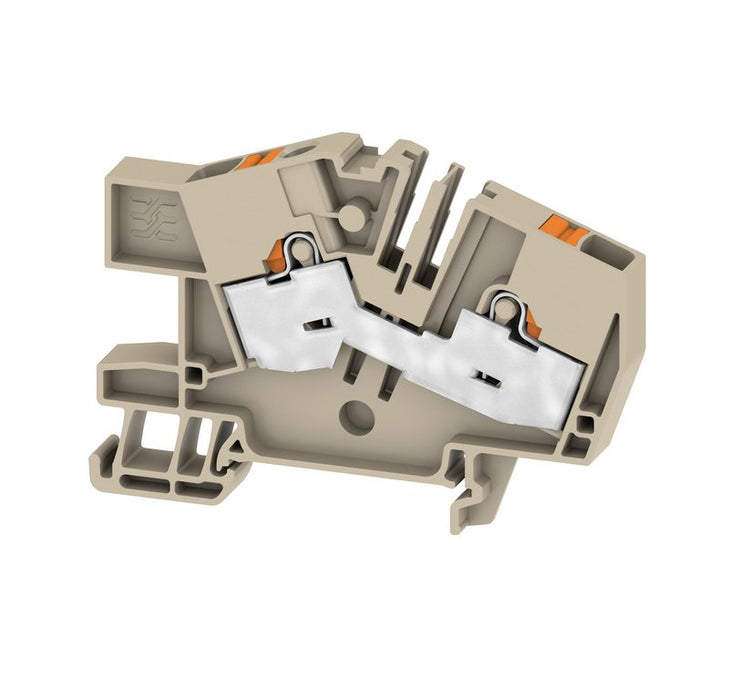 EAN 4064675030362 - Weidmüller AITB 6 BB 2C bloque de terminales 2 Beige, Naranja imagen 1