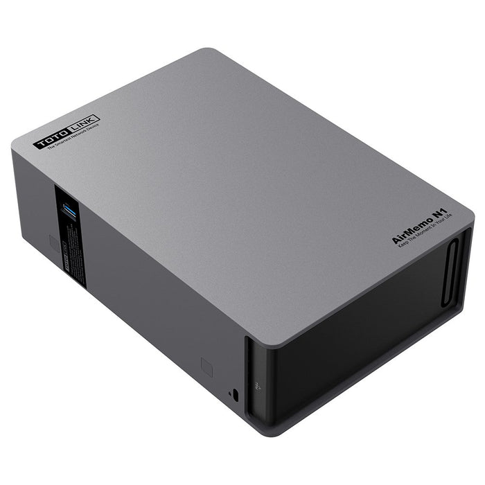 EAN 6952887470213 - TOTOLINK AirMemo N1 Servidor de almacenamiento Escritorio Marvell 88F6820 2 GB DDR3 0 TB FreeNAS Gris imagen 1
