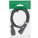 EAN 4043718288410 - InLine 16641D cable de transmisión Negro 2 m C19 acoplador C20 acoplador imagen 2