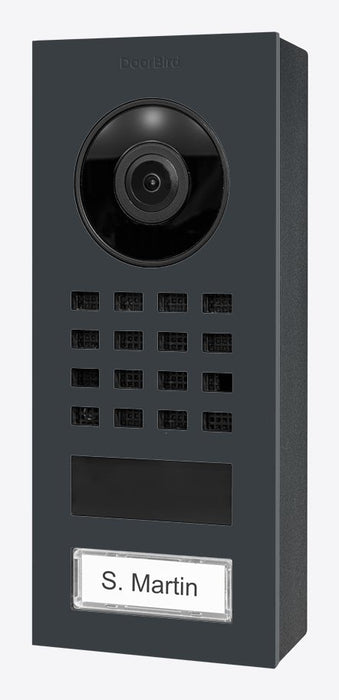 EAN 4260423900578 - DoorBird D1101V sistema de intercomunicación de video Antracita imagen 1