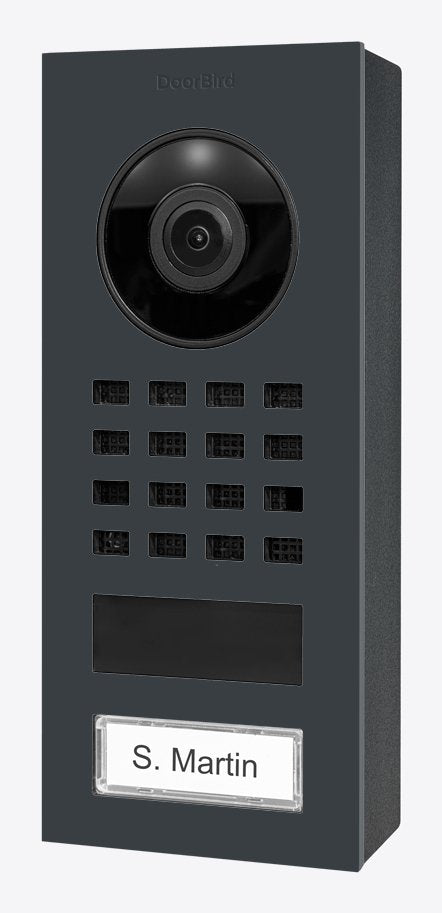 EAN 4260423900578 - DoorBird D1101V sistema de intercomunicación de video Antracita imagen 1