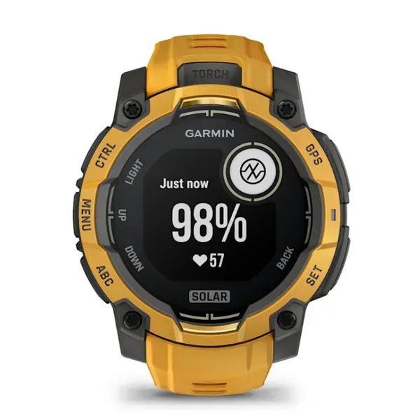EAN 753759357085 - Garmin Instinct 3 3,05 cm (1.2") 45 mm Digital 176 x 176 Pixeles Pantalla táctil Amarillo, Gris Wifi GPS ( imagen 8