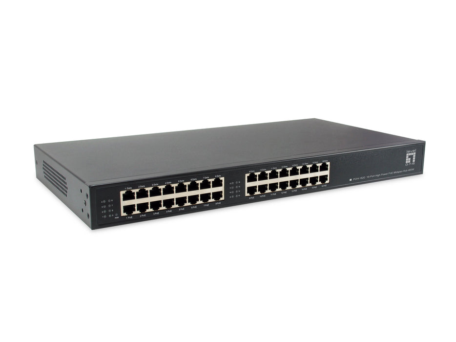 EAN 4015867228821 - LevelOne POH-1620 adaptador e inyector de PoE Ethernet rápido, Gigabit Ethernet imagen 1