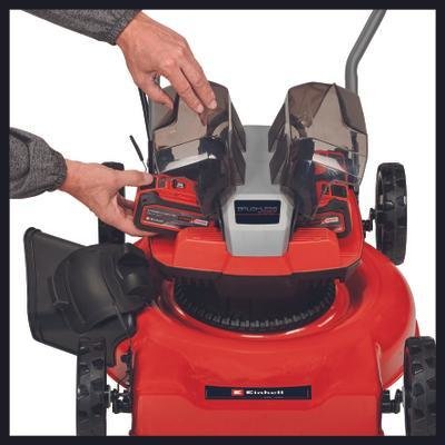 EAN 4006825660654 - Einhell Akku-Rasenmäher GE-CM 36/48 Li M-| Solo Cortacésped manual Batería Negro, Rojo imagen 7