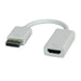 EAN 7611990121113 - ROLINE DisplayPort-HDMI Adapter 0,15 m HDMI tipo A (Estándar) Blanco imagen 1