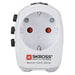 EAN 4047443491428 - Hama World Travel Pro Light USB adaptador de enchufe eléctrico Universal Blanco imagen 4