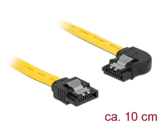 EAN 4043619839575 - DeLOCK 83957 cable de SATA 0,1 m SATA 7-pin Negro, Amarillo imagen 1