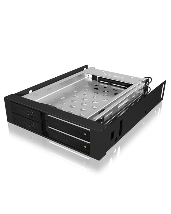 EAN 4250078189633 - ICY BOX IB-2227StS 8,89 cm (3.5") Bandeja para disco duro Negro imagen 2
