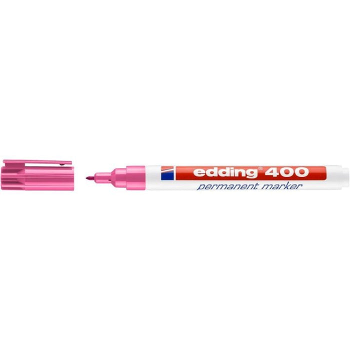 EAN 4004764315857 - Edding 400 marcador permanente Punta redonda Rosa 1 pieza(s) imagen 1
