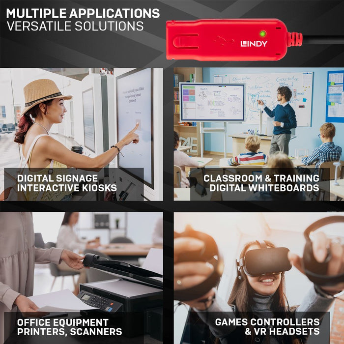 EAN 4002888427838 - Lindy 42783 hub de interfaz 480 Mbit/s Negro imagen 5