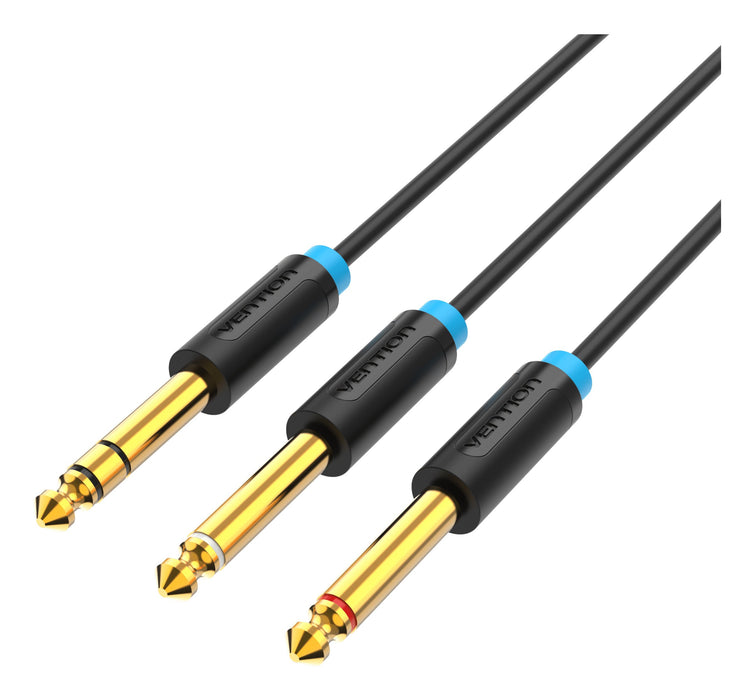 EAN 6922794756465 - Vention BATBH cable de audio 2 m Negro imagen 1