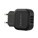 EAN 5901878501918 - Qoltec 50191 cargador de dispositivo móvil Universal Negro Corriente alterna Interior imagen 1