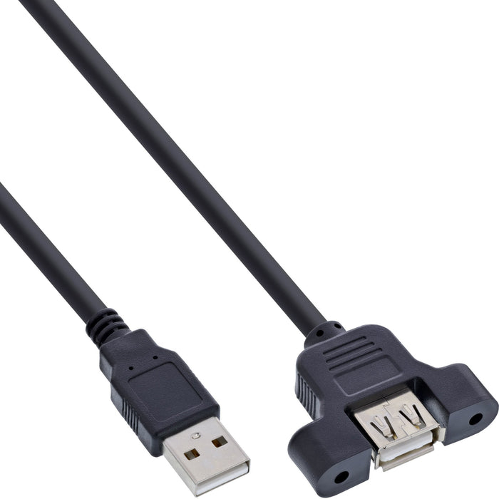 EAN 4043718304752 - InLine B-33440E cable USB USB 2.0 0,6 m USB A Negro imagen 1