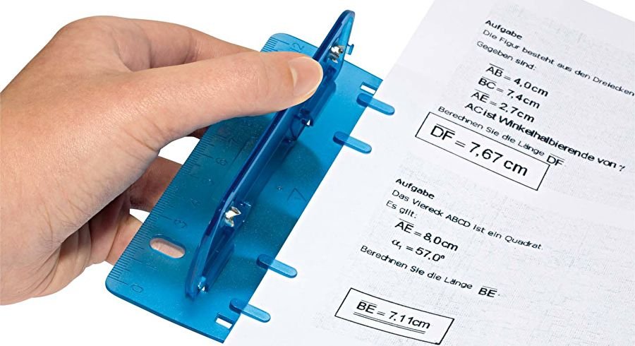 EAN 4003801783345 - Wedo 67 803 perforador de papel Azul imagen 3