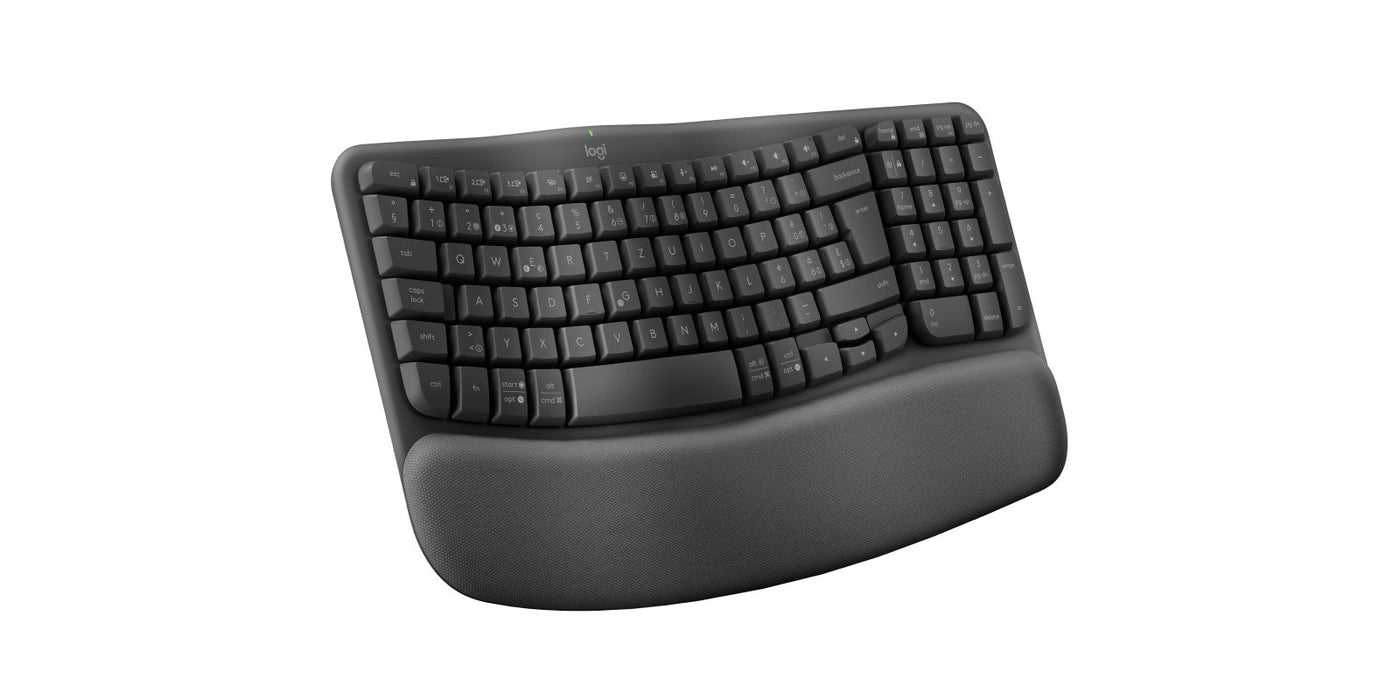 EAN 5099206117334 - Logitech Wave Keys teclado Oficina RF Wireless + Bluetooth QWERTZ Suizo Grafito imagen 3
