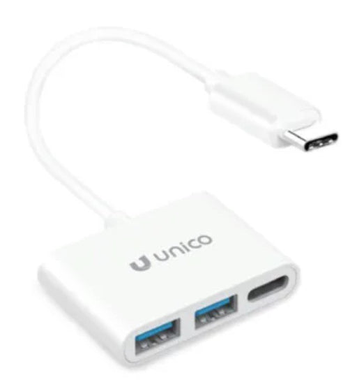 EAN 8435719602481 - UNICO AD0248 base para portátil y replicador de puertos Alámbrico USB 3.2 Gen 1 (3.1 Gen 1) Type-C Blanco imagen 1