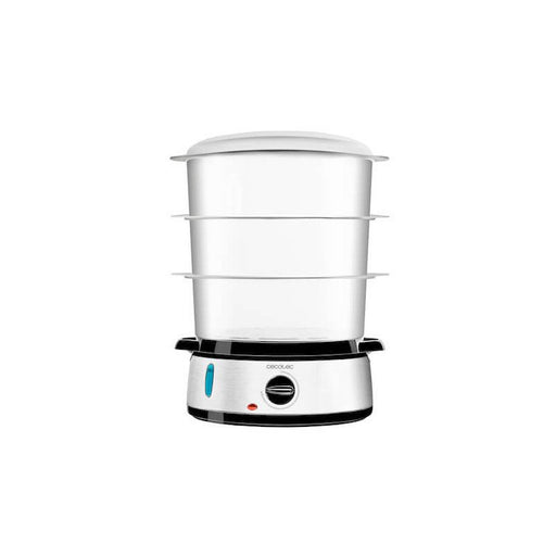 EAN 8435484041096 - Cecotec Vapovita 3000 Inox vaporizador Independiente 800 W Negro, Acero inoxidable, Transparente imagen 1