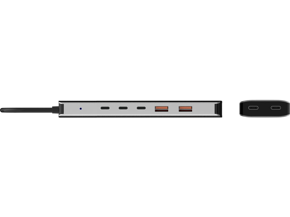 EAN 5705730136795 - Sandberg 136-79 base para portátil y replicador de puertos Alámbrico USB 3.2 Gen 2 (3.1 Gen 2) Type-C Gri imagen 2
