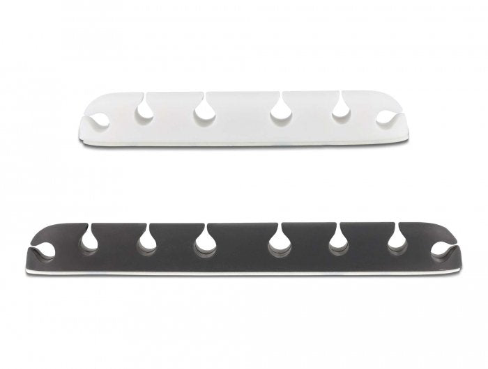 EAN 4043619184026 - DeLOCK 18402 organizador de cables Escritorio/pared Soporte para cables Negro, Blanco 4 pieza(s) imagen 2