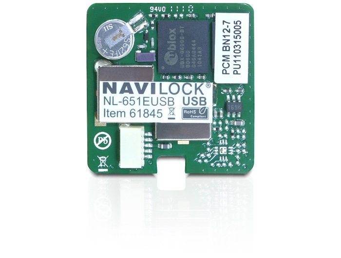 EAN 4043619618453 - Navilock NL-651EUSB módulo receptor gps USB 50 canales Marrón, Blanco imagen 3