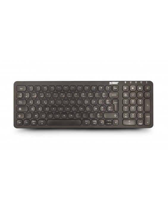 EAN 3760170880174 - Urban Factory ONLEE teclado Universal Bluetooth AZERTY Francés Negro imagen 2