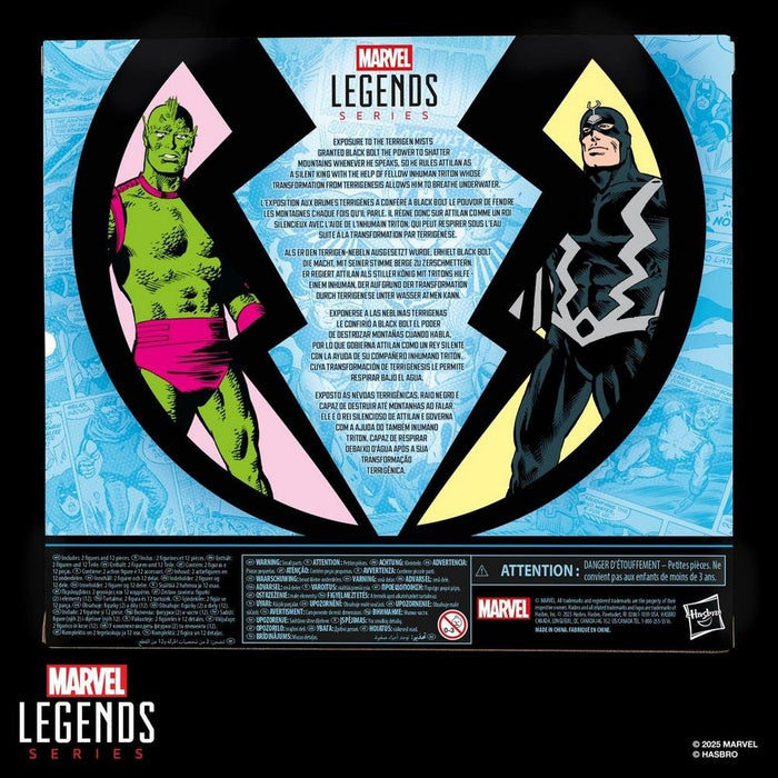 EAN 5010996328403 - Marvel Legends Series Inhumans Black Bolt & Triton imagen 15