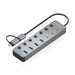 EAN 8435739905074 - AISENS ASUC-8P043-GR hub de interfaz USB 3.2 Gen 1 (3.1 Gen 1) Type-A 5000 Mbit/s imagen 2